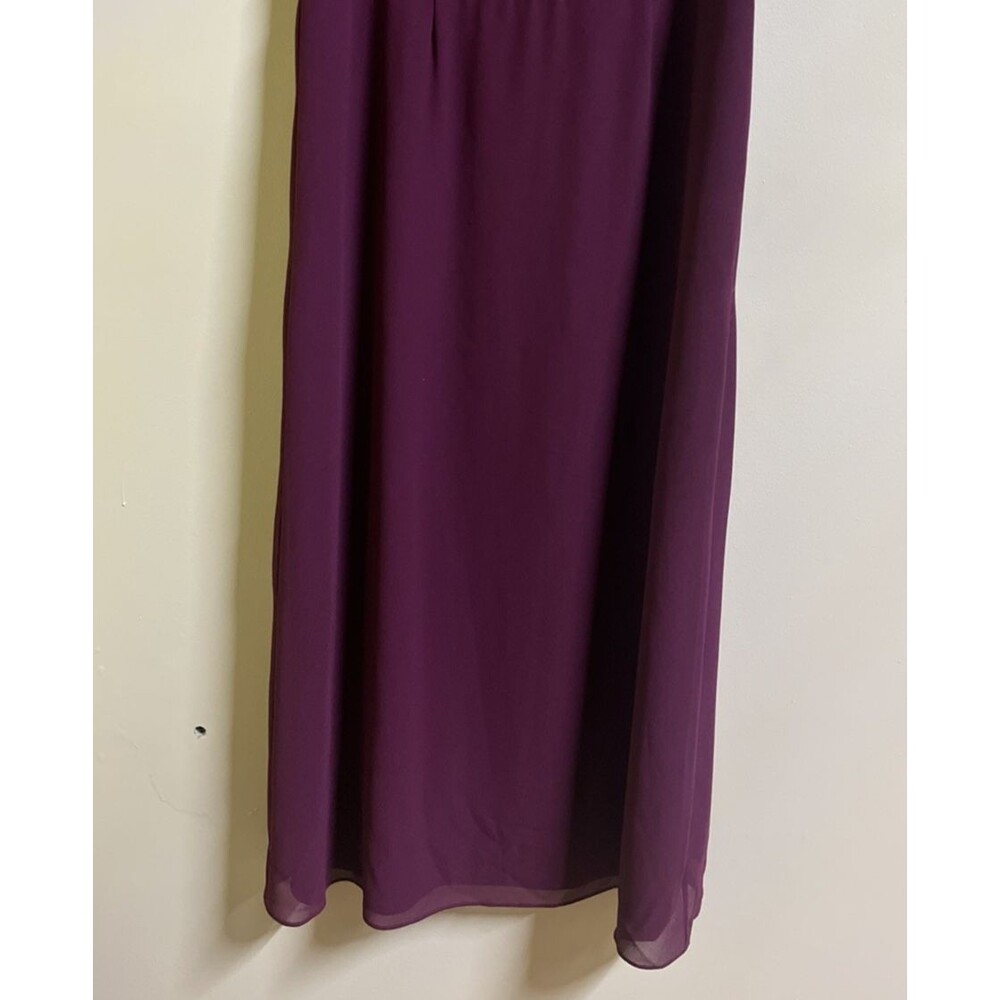 Lori Ann Montreal Formal Dress Long Maxi Burgundy Women's SIze 16 A Line - Picture 2 of 9